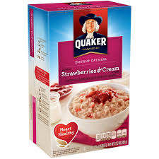 quaker instant oatmeal strawberries