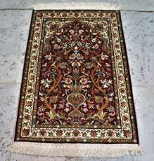 2x3 area rug oriental handmade hand