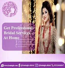 wedding makeup services at home in