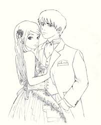 Cute Easy To Draw Couple Pictures Easy Cute Couple Drawing