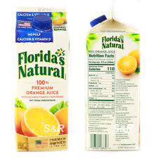 premium orange juice no pulp 1 53l
