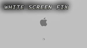 how to fix macos white screen loading