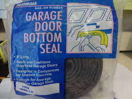 rubber garage door bottom seal
