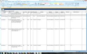 Project Management Issues Log Template Weekly Luxury Construction
