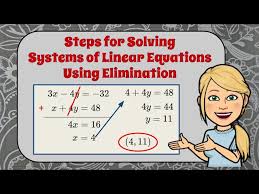 How To Solve Systems Of Equations Using