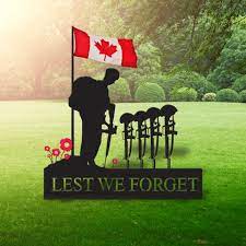 Canadian Veteran Remembrance Lest We