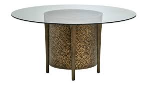 Glass Top Round Dining Table In Quarter