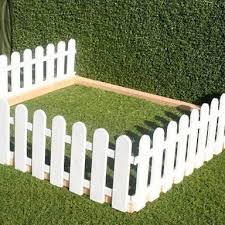 image result for mini white picket fence