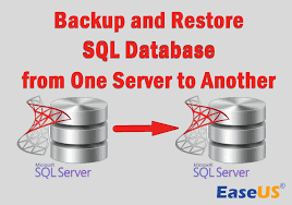 how to backup and re sql database