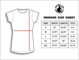 Womens Size Chart Made In Detroit