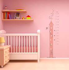 Height Chart Pink Room Stickerscape