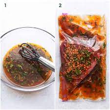 garlic herb tuna steak marinade creme