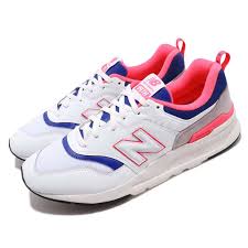 Details About New Balance Cm997haj D White Blue Pink Men Running Shoes Sneakers Cm997hajd