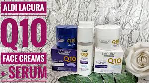 aldi lacura q10 skincare range day and