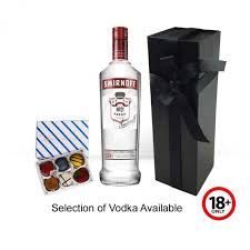 vodka chocolates gift bo in new