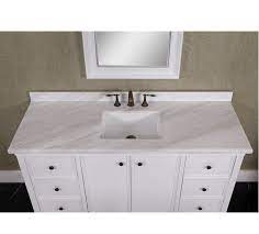 white finish bathroom vanity cabinet