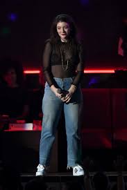 Lorde Channels Kendall Jenner With Mesh Bodysuit And Jeans