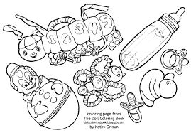 People who printed this coloring sheet also printed. The Doll Coloring Book The Baby S Toys Coloring Page