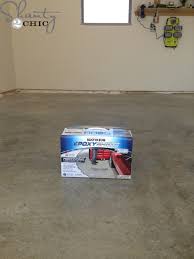 easy garage floor coating and a
