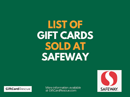 163 gift cards sold at safeway 2023