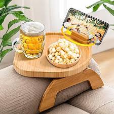 Mua Sinwant Bamboo Sofa Tray Table Clip