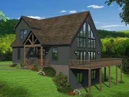 062h 0208 Waterfront House Plan Boasts