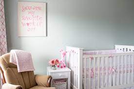 Baby Pink And Mint Green Girl S Nursery
