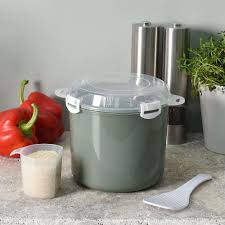 This recipe works for white. Microwave Rice Cooker Sage Microwave Cookware From Procook