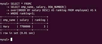 how to find nth highest salary in sql