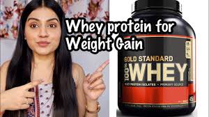 whey protein for weight gain