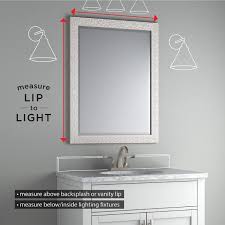 Great savings & free delivery / collection on many items. Delta 23 In W X 33 In H S2 Framed Rectangular Deluxe Glass Bathroom Vanity Mirror In Chrome And Linen Fmirs2 Cdh R The Home Depot