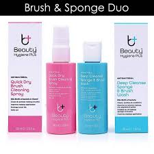 makeup brush sponge cleaning duo