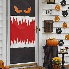 27 decorative halloween door ideas
