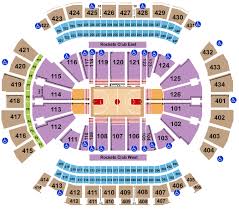 toyota center seating chart rows