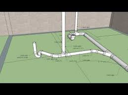 Just connect the toilet to a water supply by connecting the supply hose to the fill valve. 105 Basement Bathroom Roughin Drain And Venting2 Youtube Bathroom Plumbing Small Basement Bathroom Shower Plumbing