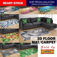 anti slip 3d carpet floor mat tatami