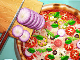 ¿te gusta hacer tu propia comida? Preparando Una Pizza Juegos Infantiles Com