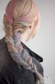 There really isn't much difference in how to use hair chalk on dark hair or blonde hair. How To Use Hair Chalk Hair Romance
