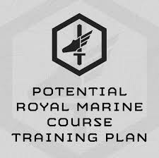 royal marine course training plan