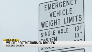 new scdot bridge weight restrictions