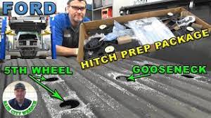 Maybe you would like to learn more about one of these? Ford Factory 5th Wheel Gooseneck Hitch Prep Package Install Youtube