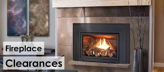 fireplace clearance design