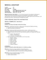 Medical Laboratory Assistant Resume Objective Examples Entry Level