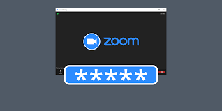 how to find the zoom meeting pword