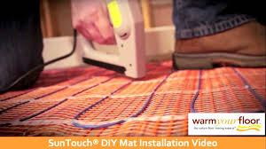 suntouch 30 diy floor heating mat