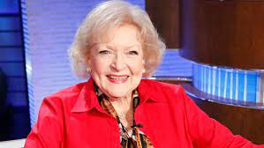 TV and movie legend actress Betty White ...