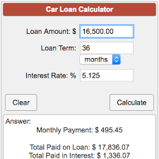 Calculate your estimated monthly car payments using this free online calculator. Car Loan Calculator