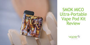 You have to use salt nicotine and vice versa, you can't put salt nicotine juices in a regular mod. Smok Mico Vape Pod Kit Product Review Vaporfi