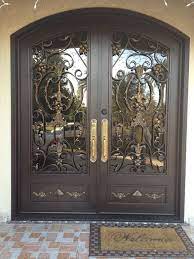 Wrought Iron Front Door Entry Doors