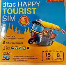 thailand tourist sim card tickets